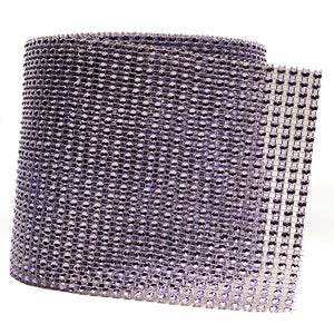 4.75" x 10 Yards Lavender Diamond Mesh Wrap Roll, PNT24-LAV, UPC: 047182633701