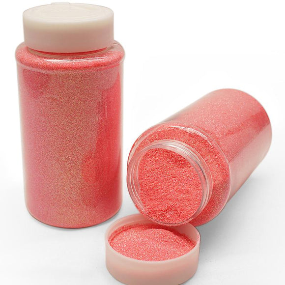 Lassos Boutique 1LB Coral Crafts Glitter, GPX40-COR, UPC: 047182632964