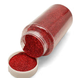 Lassos Boutique 1LB Red Crafts Glitter, GPX40-RED, UPC: 047182633183